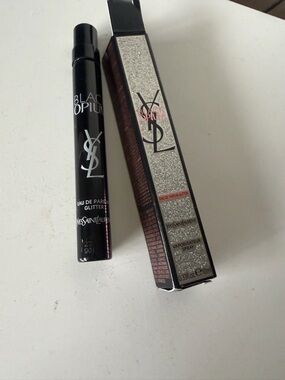 Yves Saint Laurent Black Opium Glitter Spray - Black & Silver Accents